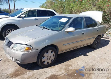 2004 Nissan Sentra 1.8S from USA, damaged, VIN 3N1CB51D14L483919